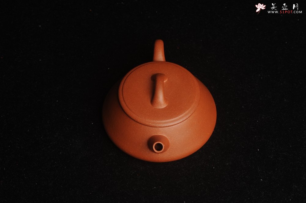 紫砂壶图片：美壶特惠 精工红降坡平盖小石瓢 小壶超难做 杀茶利器 - 宜兴紫砂壶网