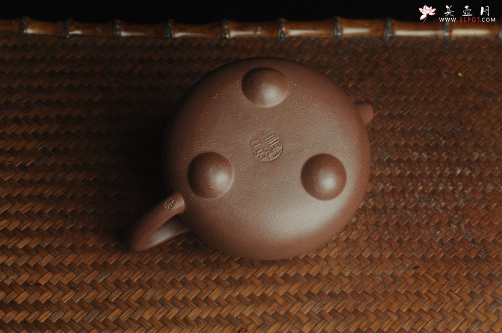 紫砂壶图片：美壶特惠 工料俱佳满瓢（霸王石瓢）装饰枯枝鸟 茶人醉爱 - 宜兴紫砂壶网