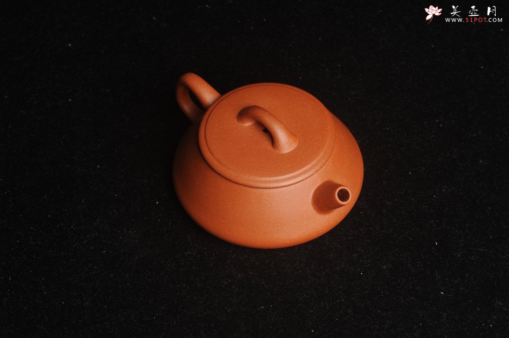 紫砂壶图片：美壶特惠 精工红降坡平盖小石瓢 小壶超难做 杀茶利器 - 宜兴紫砂壶网