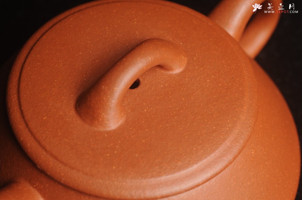 紫砂壶图片：美壶特惠 精工红降坡平盖小石瓢 小壶超难做 杀茶利器 - 宜兴紫砂壶网