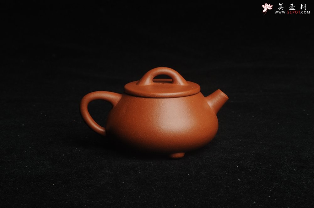 紫砂壶图片：美壶特惠 精工红降坡炮嘴小石瓢 小壶超难做 杀茶利器 - 宜兴紫砂壶网