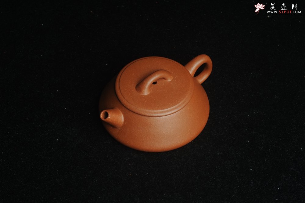 紫砂壶图片：美壶特惠 精工红降坡平盖小石瓢 小壶超难做 杀茶利器 - 宜兴紫砂壶网