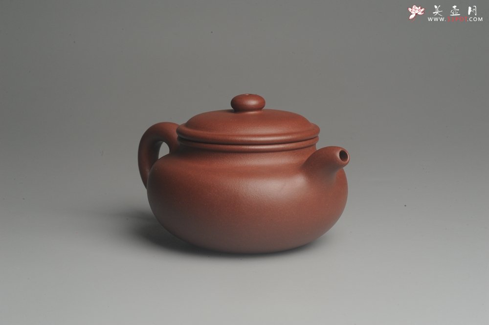 紫砂壶图片：油润底曹青 全手工仿古 深得老味 做工特好 - 宜兴紫砂壶网