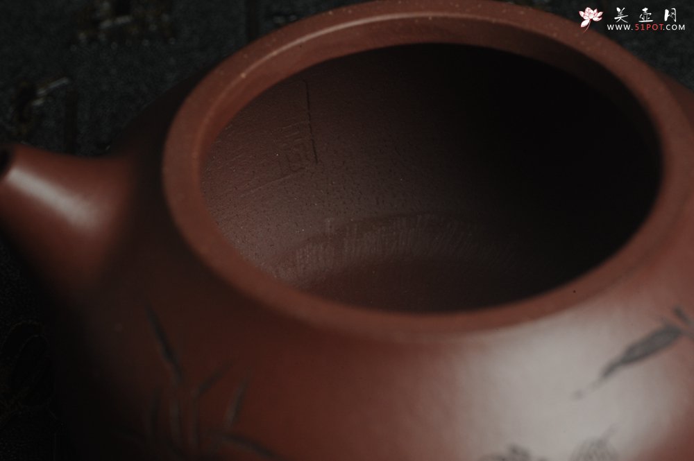 紫砂壶图片：【好壶已结缘 预定】油润底曹青 全手工高文旦 装饰人物 特文气 - 宜兴紫砂壶网