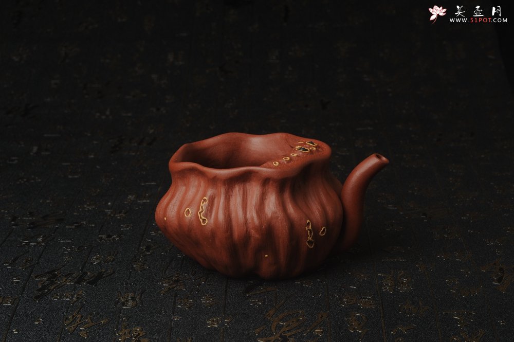 紫砂壶图片：精致特惠清水泥莲蓬公道杯 - 宜兴紫砂壶网