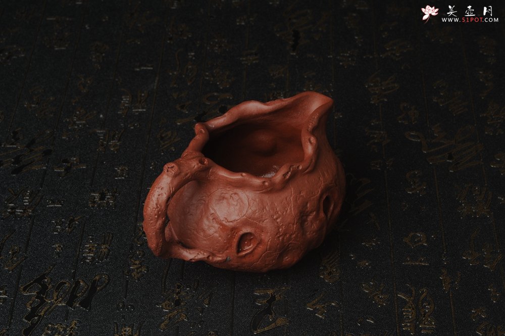 紫砂壶图片：精致特惠清水泥供春公道杯 - 宜兴紫砂壶网