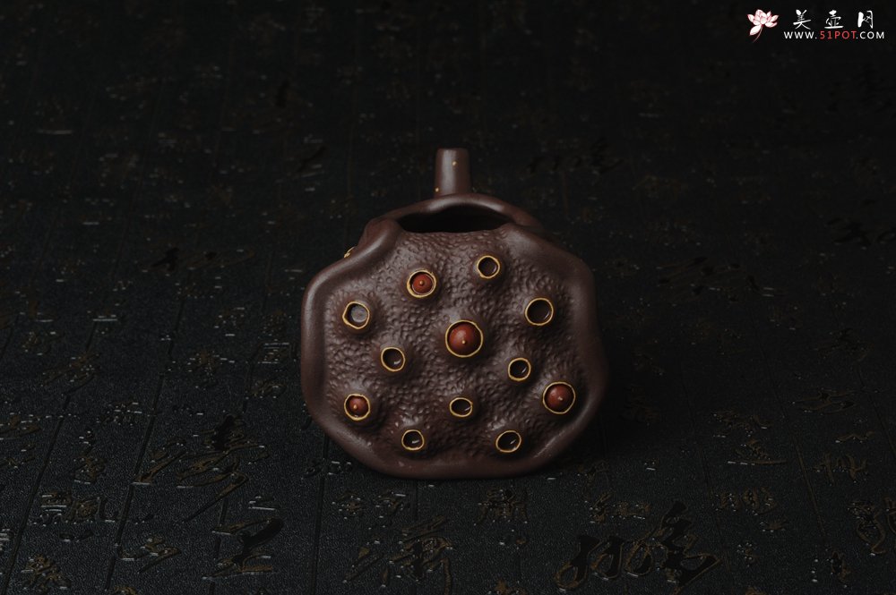 紫砂壶图片：精致特惠莲蓬公道杯 - 宜兴紫砂壶网