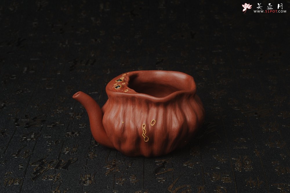 紫砂壶图片：精致特惠清水泥莲蓬公道杯 - 宜兴紫砂壶网