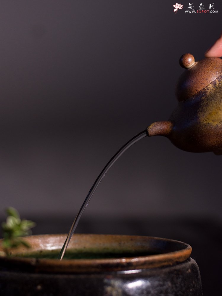 紫砂壶图片：【已结缘】段泥柴烧华颖壶 春山一路鸟空啼 特文气 茶人醉爱 - 宜兴紫砂壶网