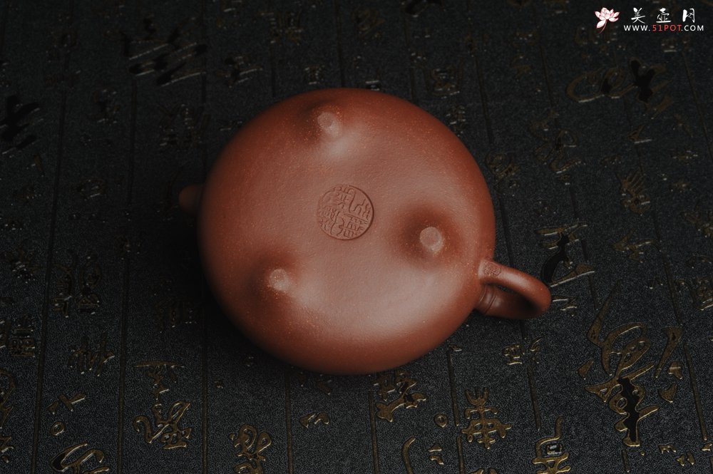 紫砂壶图片：美壶特惠 优质紫泥竹石瓢 特文气 茶人醉爱 - 宜兴紫砂壶网