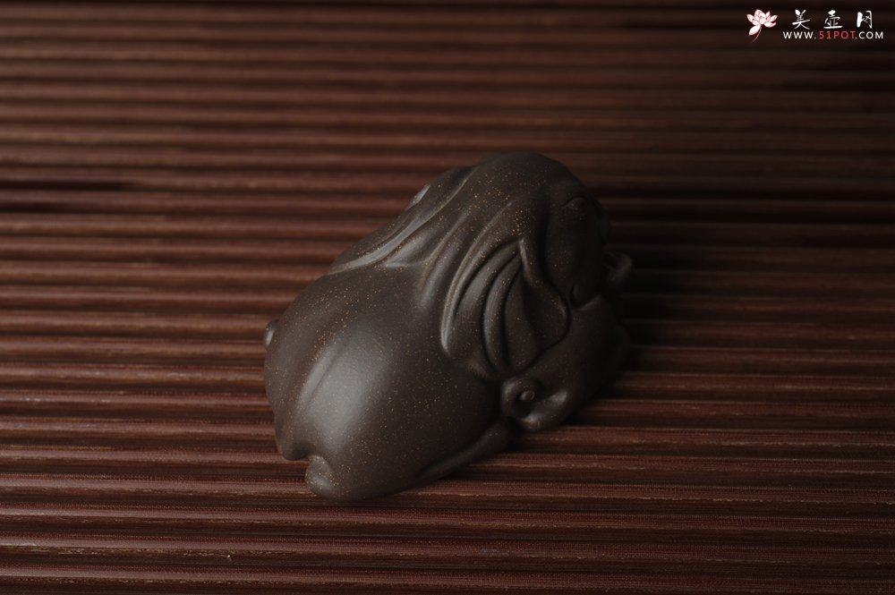 紫砂壶图片：美宠特惠 精工好料大象紫砂茶宠 太平有象 长10cm宽6.5cm高6cm - 宜兴紫砂壶网