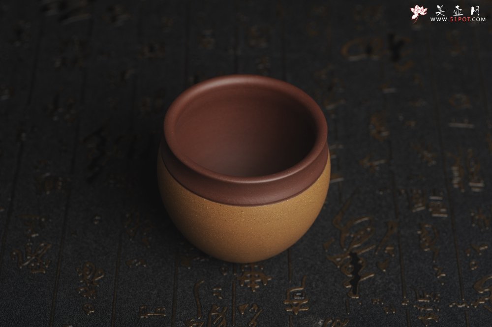 紫砂壶图片：美杯国庆特惠 精品好泥好工雅致特厚实缸杯主人杯二式 - 宜兴紫砂壶网