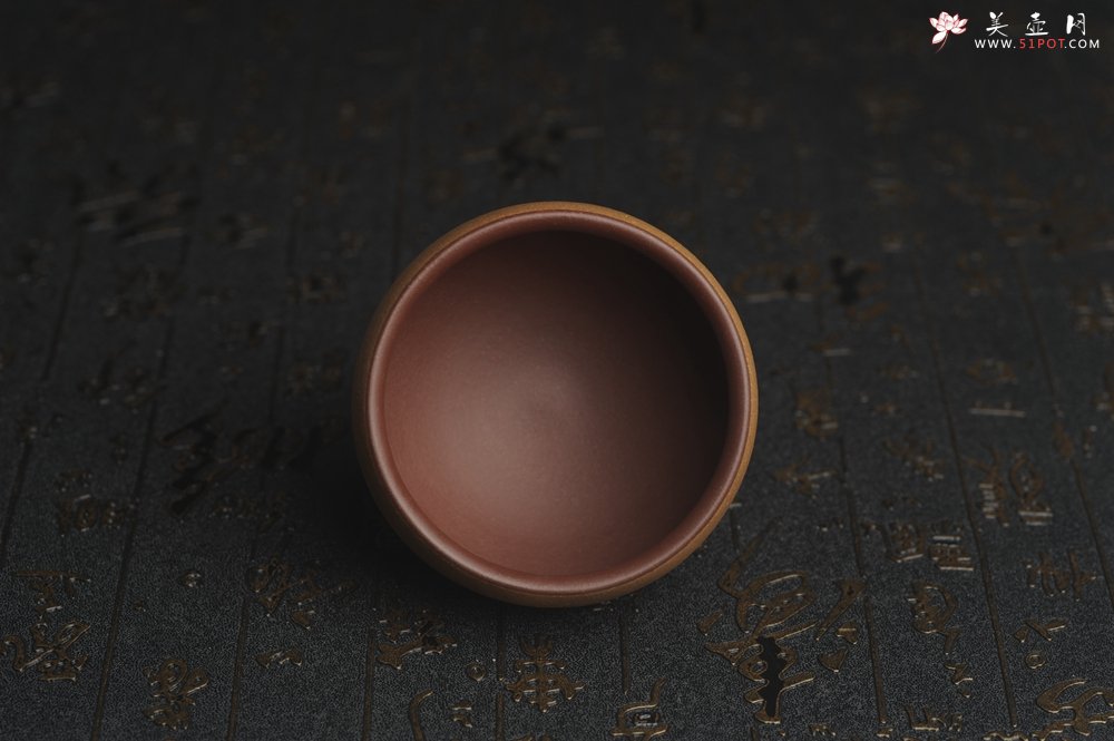 紫砂壶图片：美杯国庆特惠 精品好泥好工雅致特厚实主人杯 茶人醉爱 - 宜兴紫砂壶网