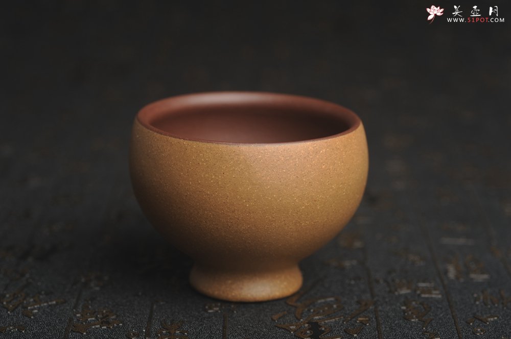 紫砂壶图片：美杯国庆特惠 精品好泥好工雅致特厚实主人杯 茶人醉爱 - 宜兴紫砂壶网