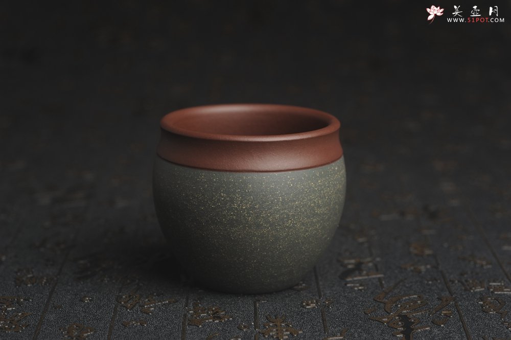 紫砂壶图片：美杯国庆特惠 精品好泥好工雅致特厚实缸杯主人杯 茶人醉爱 - 宜兴紫砂壶网