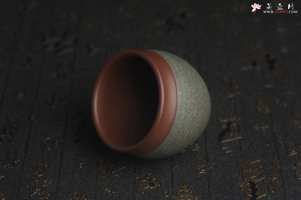 紫砂壶图片：美杯国庆特惠 精品好泥好工雅致特厚实缸杯主人杯 茶人醉爱 - 宜兴紫砂壶网