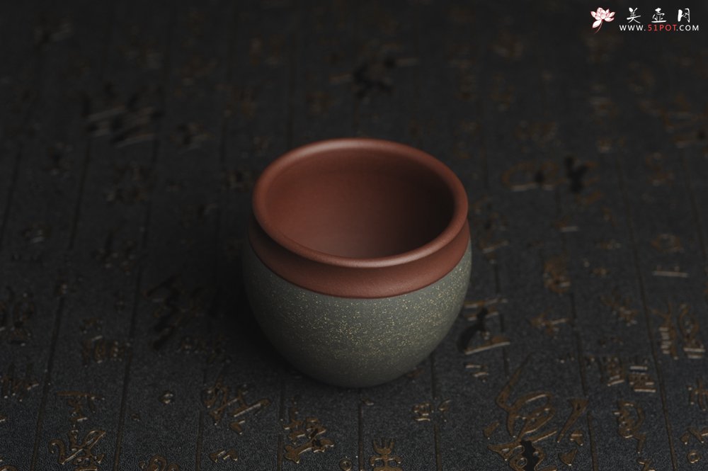 紫砂壶图片：美杯国庆特惠 精品好泥好工雅致特厚实缸杯主人杯 茶人醉爱 - 宜兴紫砂壶网