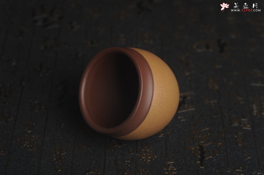 紫砂壶图片：美杯国庆特惠 精品好泥好工雅致特厚实缸杯主人杯二式 - 宜兴紫砂壶网