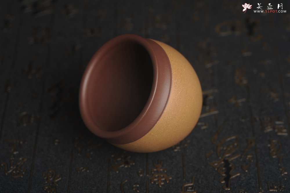 紫砂壶图片：美杯国庆特惠 精品好泥好工雅致特厚实缸杯主人杯二式 - 宜兴紫砂壶网
