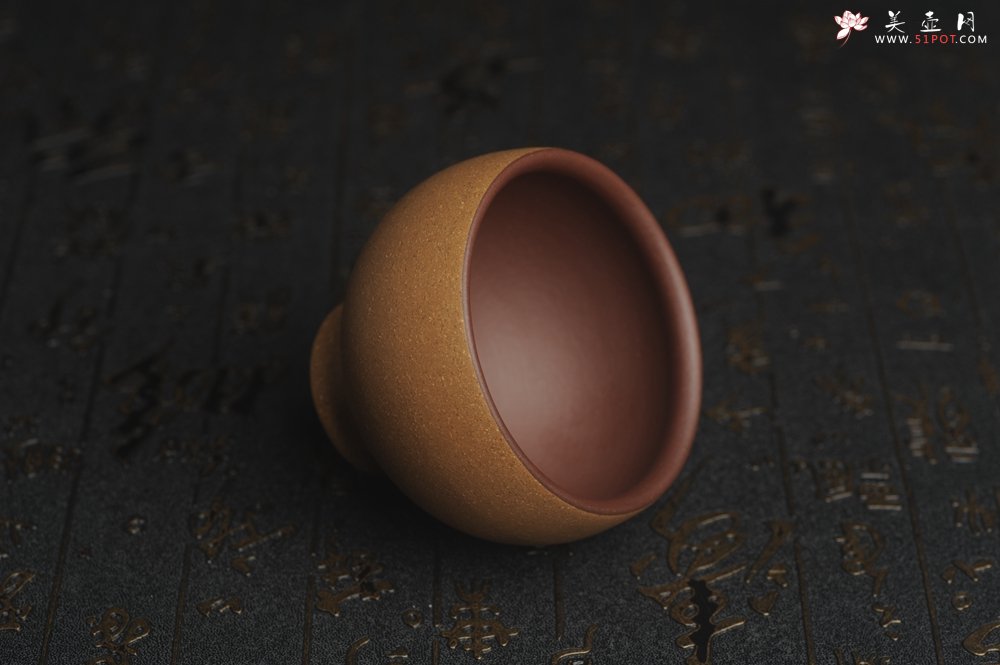 紫砂壶图片：美杯国庆特惠 精品好泥好工雅致特厚实主人杯 茶人醉爱 - 宜兴紫砂壶网