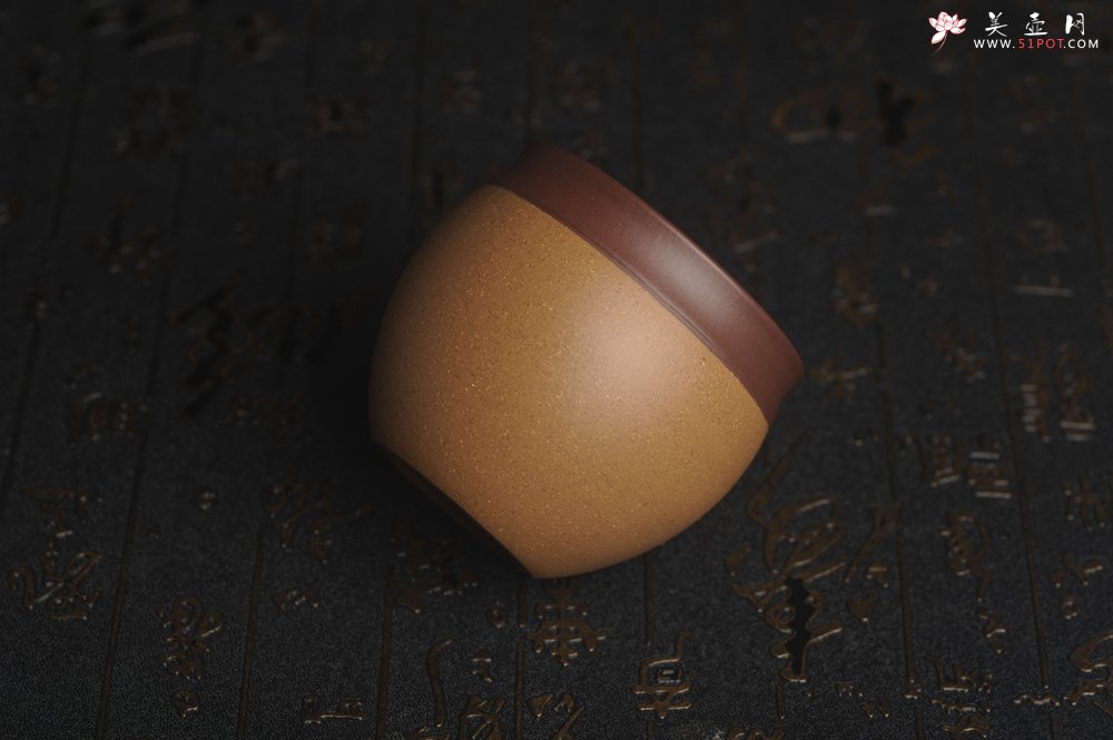 紫砂壶图片：美杯国庆特惠 精品好泥好工雅致特厚实缸杯主人杯二式 - 宜兴紫砂壶网