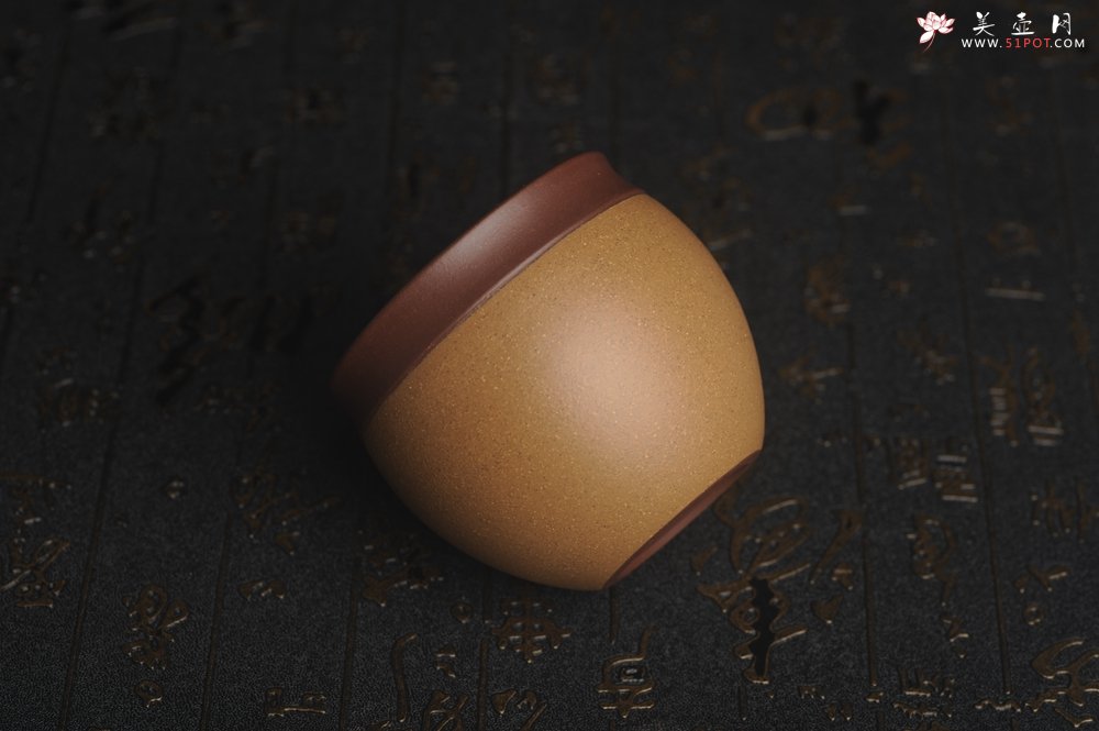 紫砂壶图片：美杯国庆特惠 精品好泥好工雅致特厚实缸杯主人杯二式 - 宜兴紫砂壶网