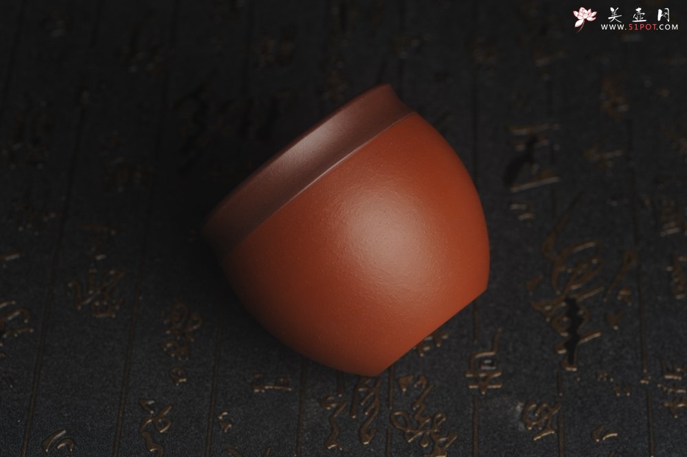 紫砂壶图片：美杯特惠 好泥好工雅致特厚实缸杯主人杯三式 - 宜兴紫砂壶网