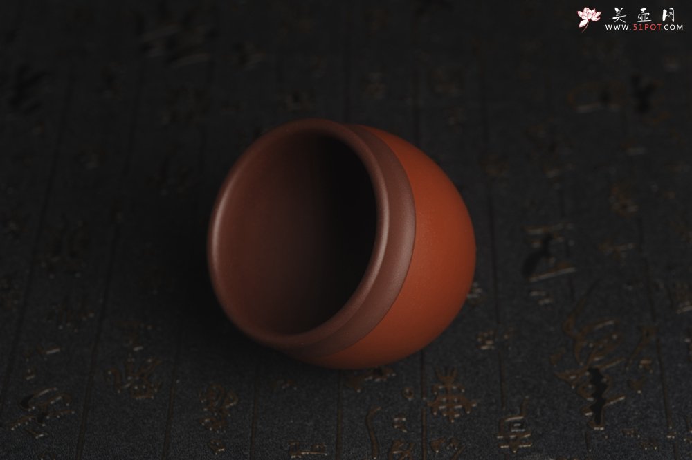 紫砂壶图片：美杯特惠 好泥好工雅致特厚实缸杯主人杯三式 - 宜兴紫砂壶网