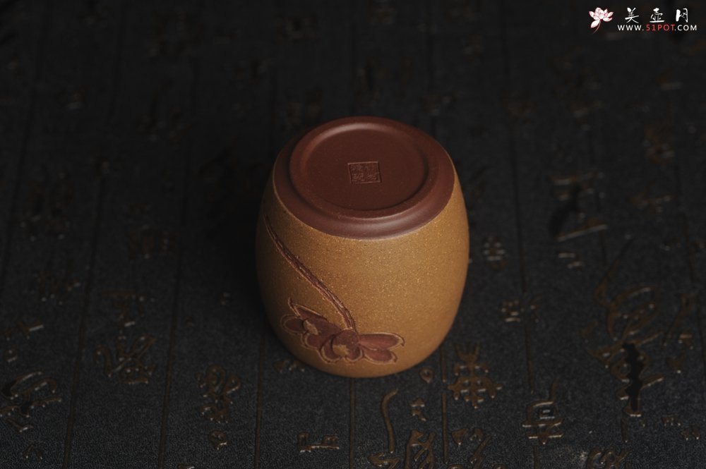 紫砂壶图片：美杯国庆特惠 精品好泥好工雅致厚实清莲主人杯三式 - 宜兴紫砂壶网