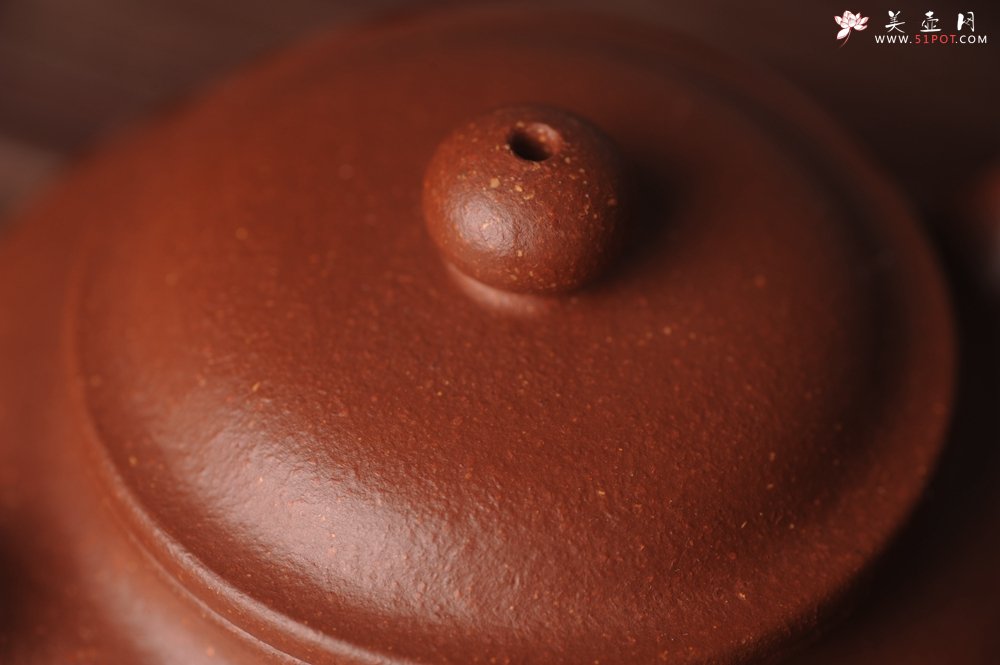 紫砂壶图片：美壶特惠 精致红降坡泥大亨掇只壶 茶人醉爱 - 宜兴紫砂壶网