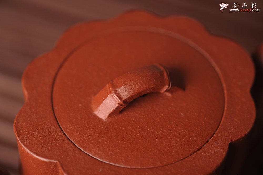 紫砂壶图片：美壶特惠 精致优质朱泥十三竹壶 茶人醉爱 - 宜兴紫砂壶网