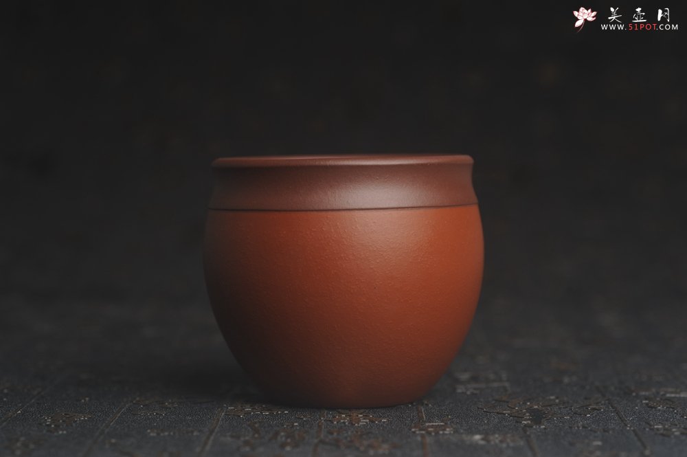 紫砂壶图片：美杯特惠 好泥好工雅致特厚实缸杯主人杯三式 - 宜兴紫砂壶网