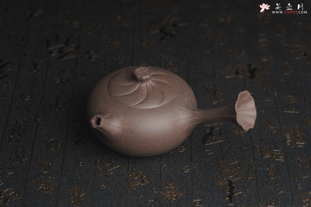 紫砂壶图片：美壶特惠 精致青灰段泥唐羽壶 造型别致 茶人醉爱 - 宜兴紫砂壶网