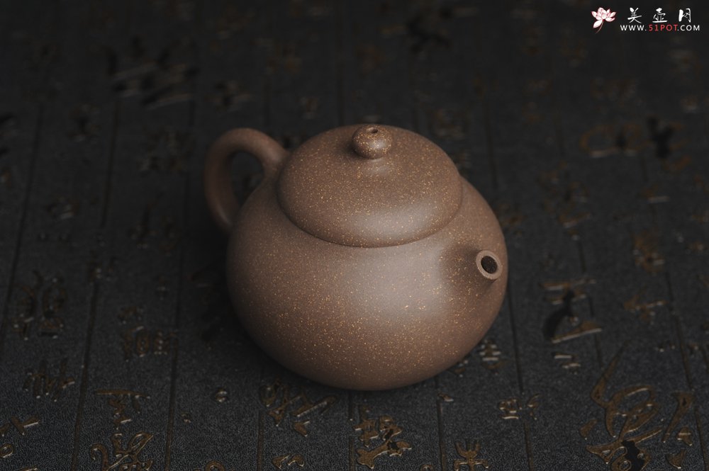 紫砂壶图片：美壶特惠 精致青灰段泥乳穗壶 茶人醉爱 - 宜兴紫砂壶网