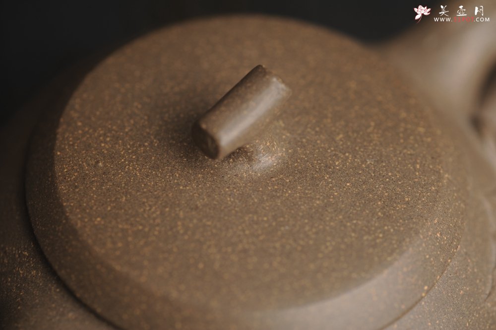 紫砂壶图片：美壶特惠 精致青段茄瓜物语壶 茶人醉爱 - 宜兴紫砂壶网