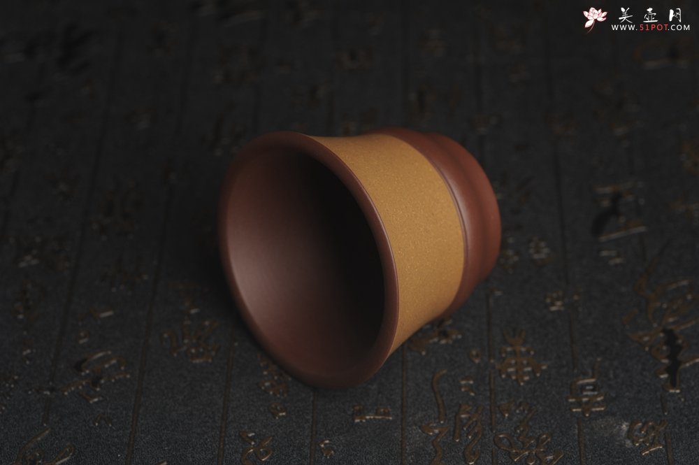 紫砂壶图片：美杯特惠 好泥好工雅致特厚实主人杯 茶人醉爱 - 宜兴紫砂壶网