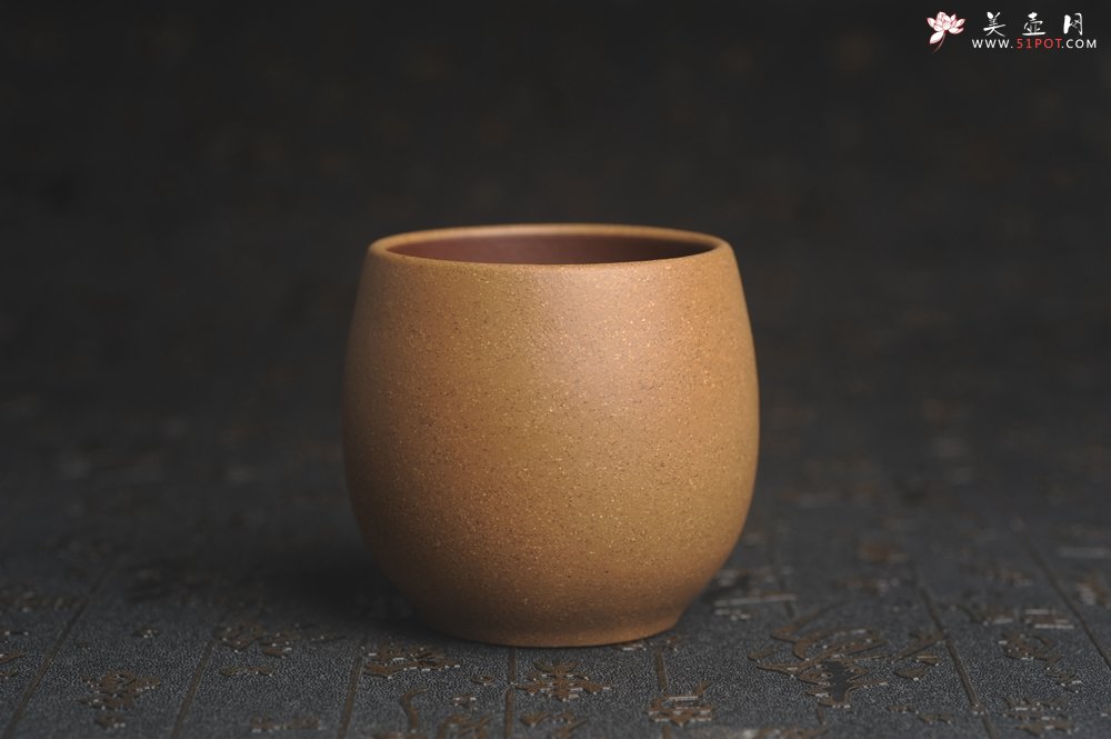 紫砂壶图片：美杯特惠 精致好泥好工厚实主人杯 茶人醉爱 - 宜兴紫砂壶网