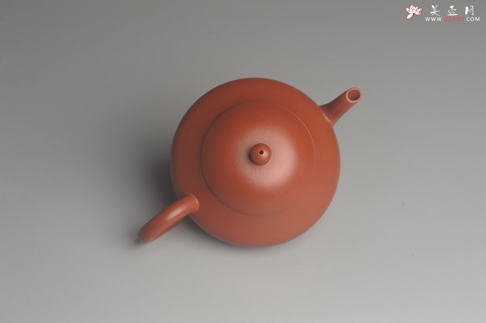 紫砂壶图片：美壶特惠 精致好朱泥梨形壶 茶人醉爱 - 宜兴紫砂壶网