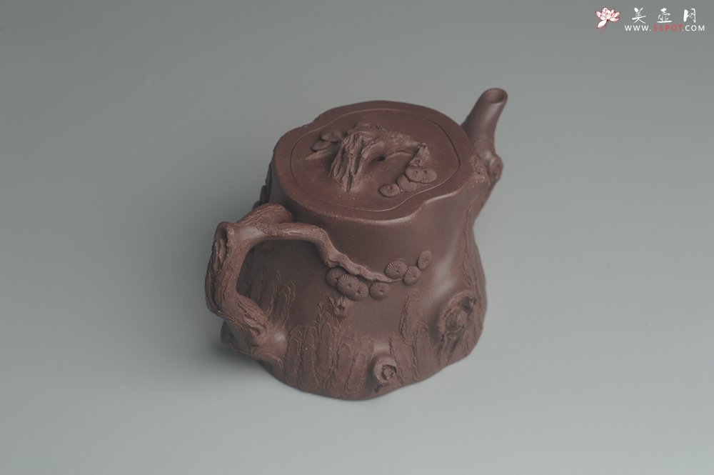 紫砂壶图片：实力精品全手工松桩 肌理丰富 越品越有味道 壶好的不要不要的 眼力好的速度下手 - 宜兴紫砂壶网