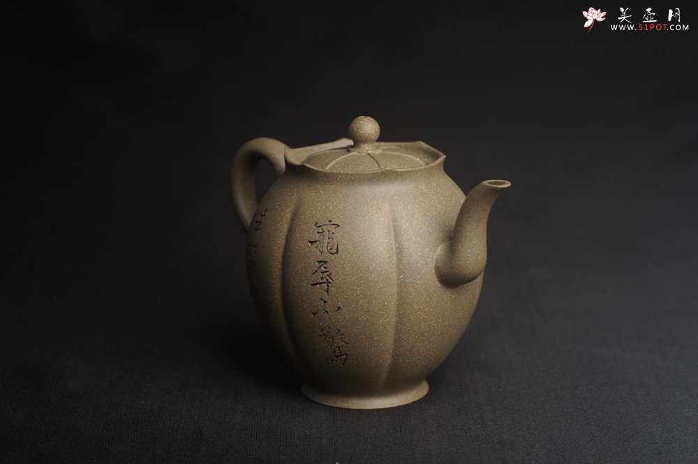 紫砂壶图片：美壶特惠 精致青段泥水仙壶 得之不喜 失之不忧 宠辱不惊 去留无意 - 宜兴紫砂壶网