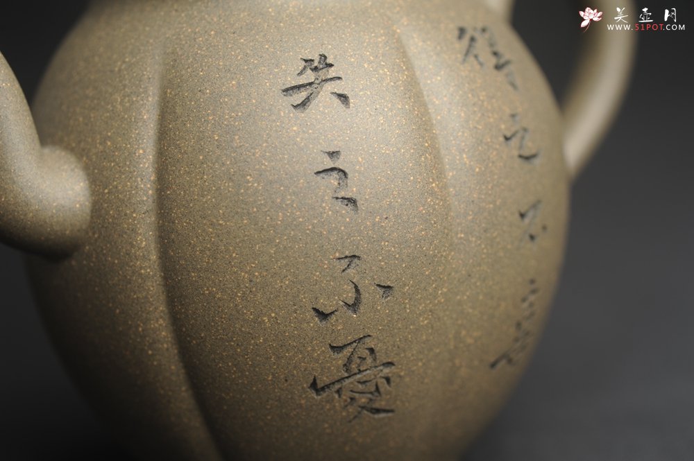 紫砂壶图片：美壶特惠 精致青段泥水仙壶 得之不喜 失之不忧 宠辱不惊 去留无意 - 宜兴紫砂壶网