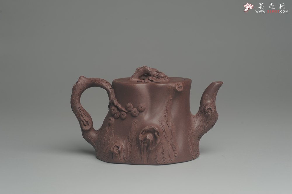 紫砂壶图片：实力精品全手工松桩 肌理丰富 越品越有味道 壶好的不要不要的 眼力好的速度下手 - 宜兴紫砂壶网