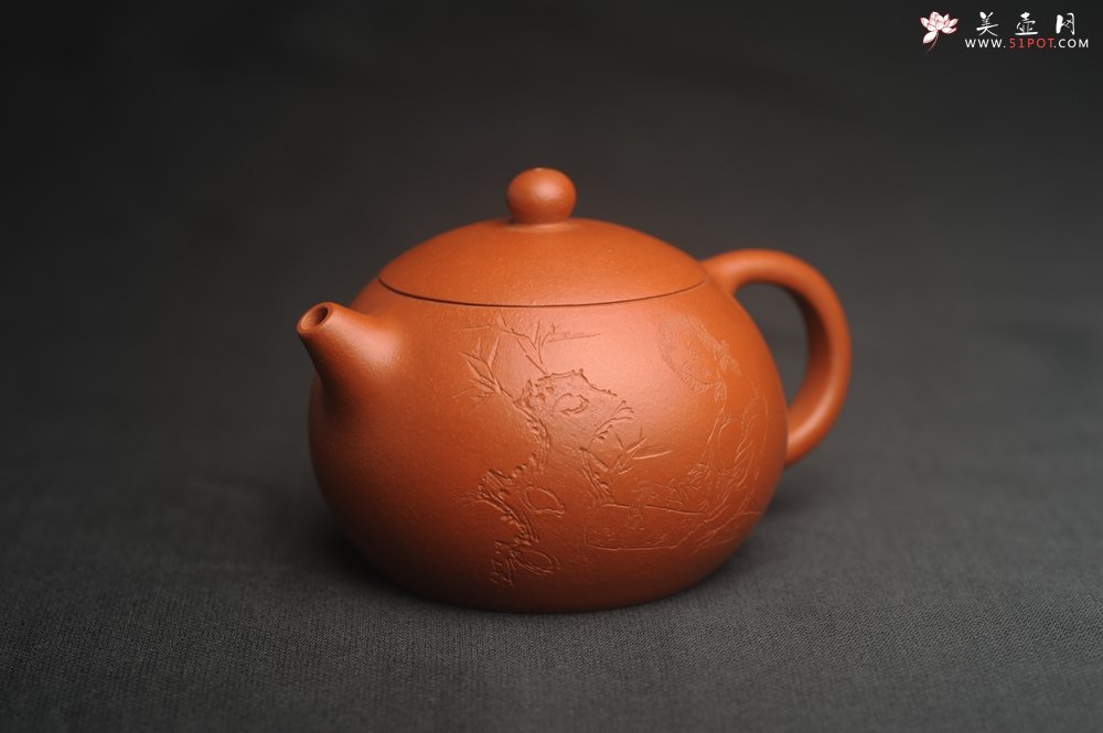 紫砂壶图片：全手工特好朱泥西施 装饰美女 灰常漂亮 送妈妈送女友超赞喔 - 宜兴紫砂壶网