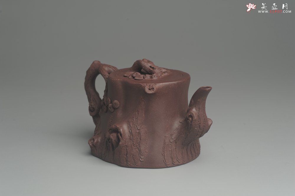 紫砂壶图片：实力精品全手工松桩 肌理丰富 越品越有味道 壶好的不要不要的 眼力好的速度下手 - 宜兴紫砂壶网