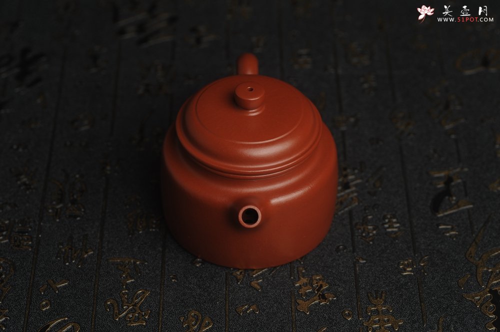 紫砂壶图片：正宗小煤窑朱泥 全手工小品德中壶 隽秀文气 茶人醉爱 - 宜兴紫砂壶网