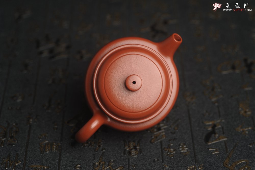 紫砂壶图片：正宗小煤窑朱泥 全手工小品德中壶 隽秀文气 茶人醉爱 - 宜兴紫砂壶网