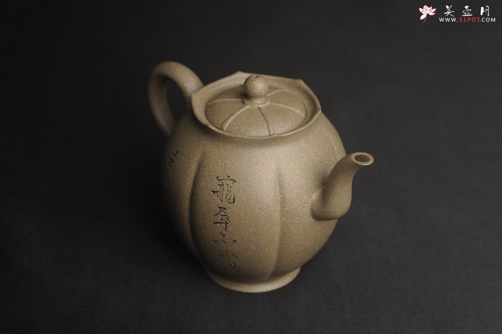 紫砂壶图片：美壶特惠 精致青段泥水仙壶 得之不喜 失之不忧 宠辱不惊 去留无意 - 宜兴紫砂壶网