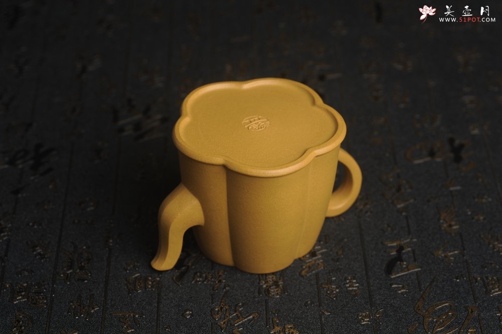 紫砂壶图片：美壶特惠 精致黄金段泥井泉壶 茶壶 茶人醉爱 - 宜兴紫砂壶网