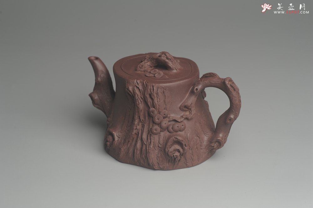 紫砂壶图片：实力精品全手工松桩 肌理丰富 越品越有味道 壶好的不要不要的 眼力好的速度下手 - 宜兴紫砂壶网