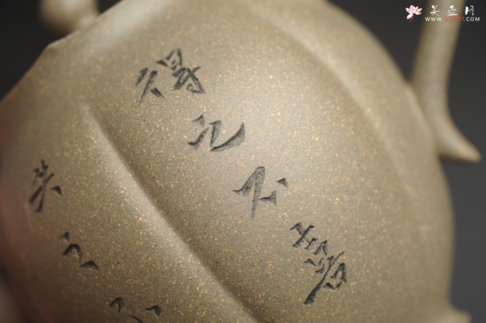 紫砂壶图片：美壶特惠 精致青段泥水仙壶 得之不喜 失之不忧 宠辱不惊 去留无意 - 宜兴紫砂壶网